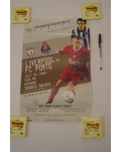 In the USA - Liverpool v Porto Championsworld poster 30/07/2004