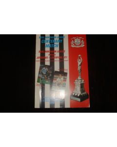 Skol Northern League v Juventus-Liverpool U21 official programme 07/09/1989, celebrating 100 years of Northern League Football