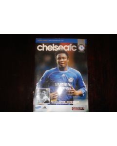 Chelsea v Liverpool official programme 19/12/2007