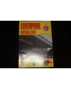 Liverpool v Tottenham Hotspur official programme 03/12/1985