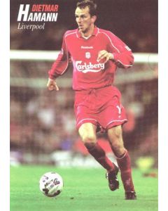 Liverpool - Dietmar Hamann unofficial Thai produced colour postcard