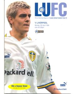 Leeds United v Liverpool official programme 12/04/1999