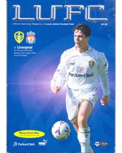 Leeds United v Liverpool official programme 23/08/1999