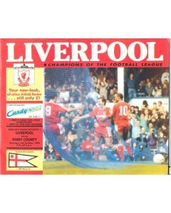 Liverpool v Derby County official programme 06/10/1990