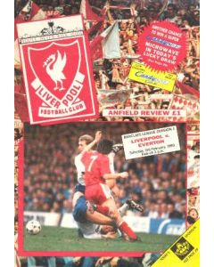 Liverpool v Everton official programme 03/02/1990