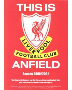 Liverpool Anfield 200-2001 brochure