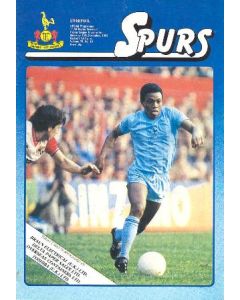 Tottenham Hotspur v Liverpool official programme 12/11/1983 Canon League