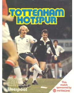 Tottenham Hotspur v Liverpool official programme 08/03/1980