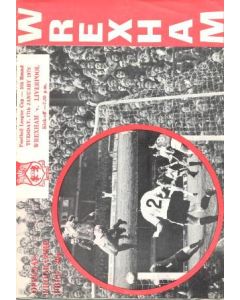Wrexham v Liverpool official programme 17/01/1978