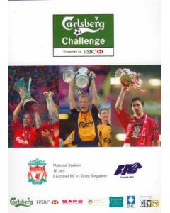 Singapore V Liverpool Press Pack 2001