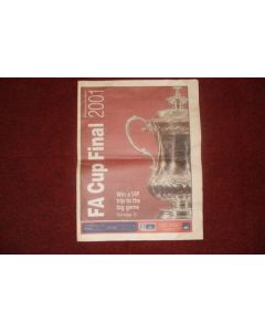 2001 Evening Standard suppliment about the FA Cup Final 2001