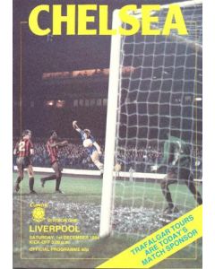 Chelsea v Liverpool official programme 01/12/1984