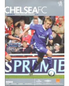 Chelsea v Liverpool official programme 03/10/2004