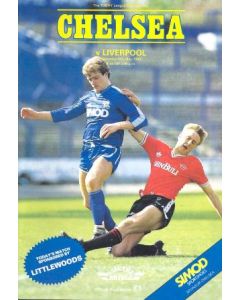 Chelsea v Liverpool official programme 09/05/1987