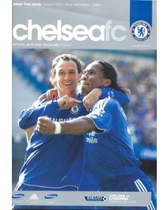 Chelsea v Liverpool official programme 17/09/2006
