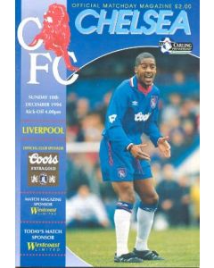Chelsea v Liverpool official programme 18/12/1994