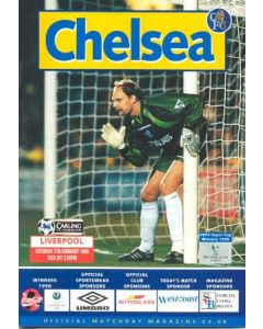 Chelsea v Liverpool official programme 27/02/1999