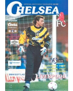 Chelsea v Liverpool official programme 30/12/1995