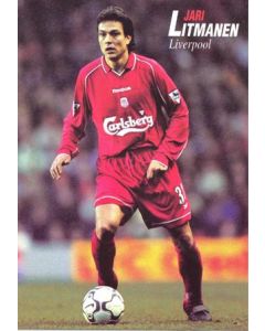 Liverpool - Jari Litmanen unofficial Thai produced colour postcard