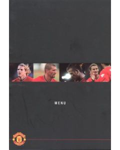 Manchester United v Liverpool menu 05/04/2003