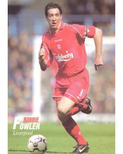 Liverpool - Robbie Fowler unofficial Thai produced colour postcard