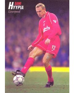 Liverpool - Sami Hyypia unofficial Thai produced colour postcard