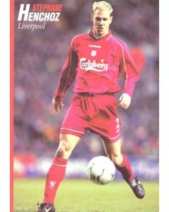 Liverpool - Stephane Henchoz unofficial Thai produced colour postcard