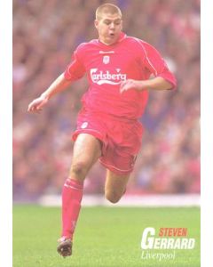 Liverpool - Steven Gerrard unofficial Thai produced colour postcard